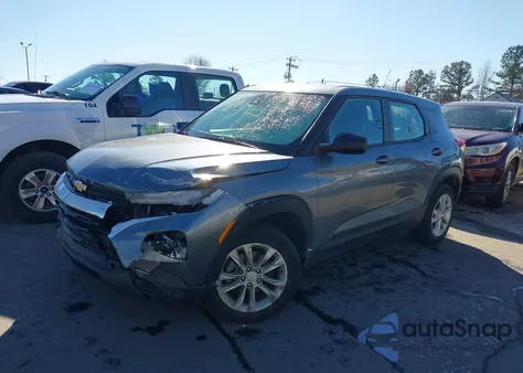 2021 Chevrolet Trailblazer Fwd Ls z USA, uszkodzony, nr VIN KL79MMS2XMB034097